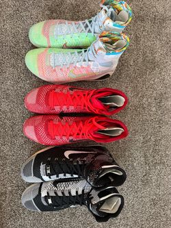 i have a lot of 3 Nike Kobe 9 IX Elite DS BHM Black History What The the Christmas Pair Sz.14