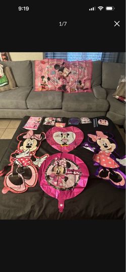Minnie mouse party supplies