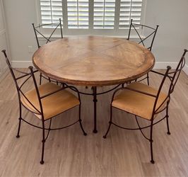 Wrought Iron Dining Set – $600 OBO