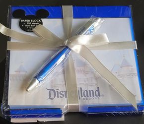Disney Desk Pen & Pad Set