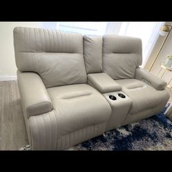 Reclining Leather Sofas (2)