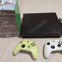 Xbox One X Game System Bundle 