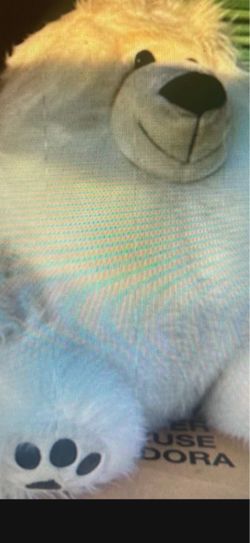 Large Stuffed Polar Teddy Bear Plush Toy White
