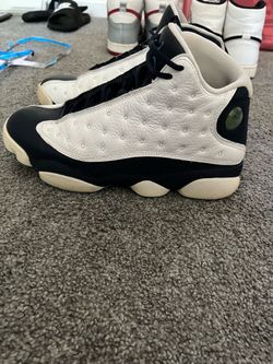 Size 9.5 Men Jordan 13 Retro Obsidian Powder Blue White