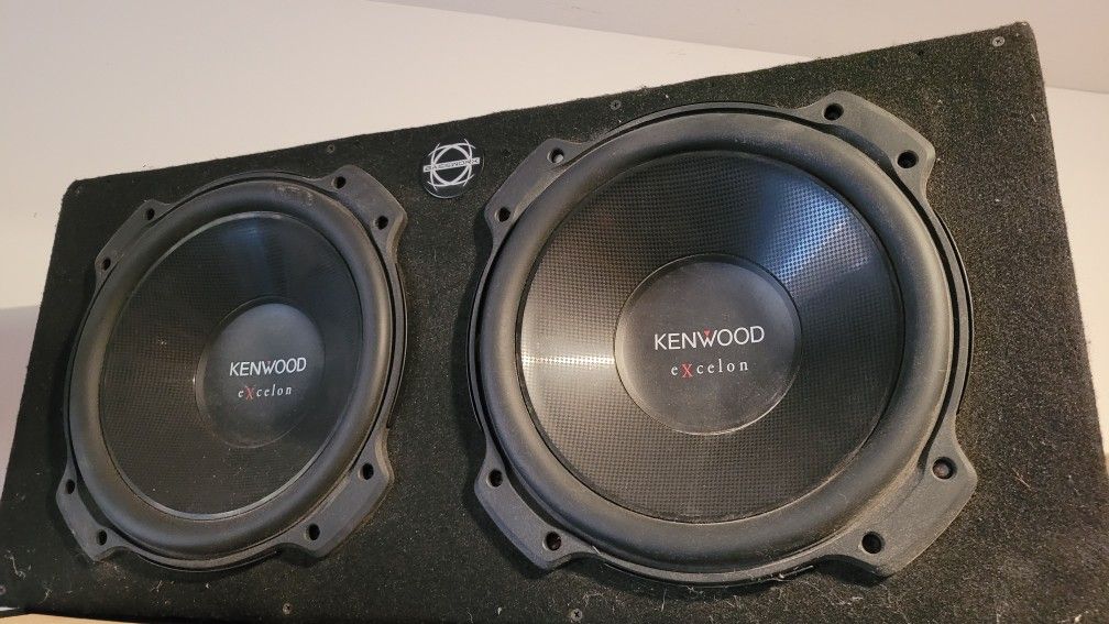 2-12" Kenwood Excelon 