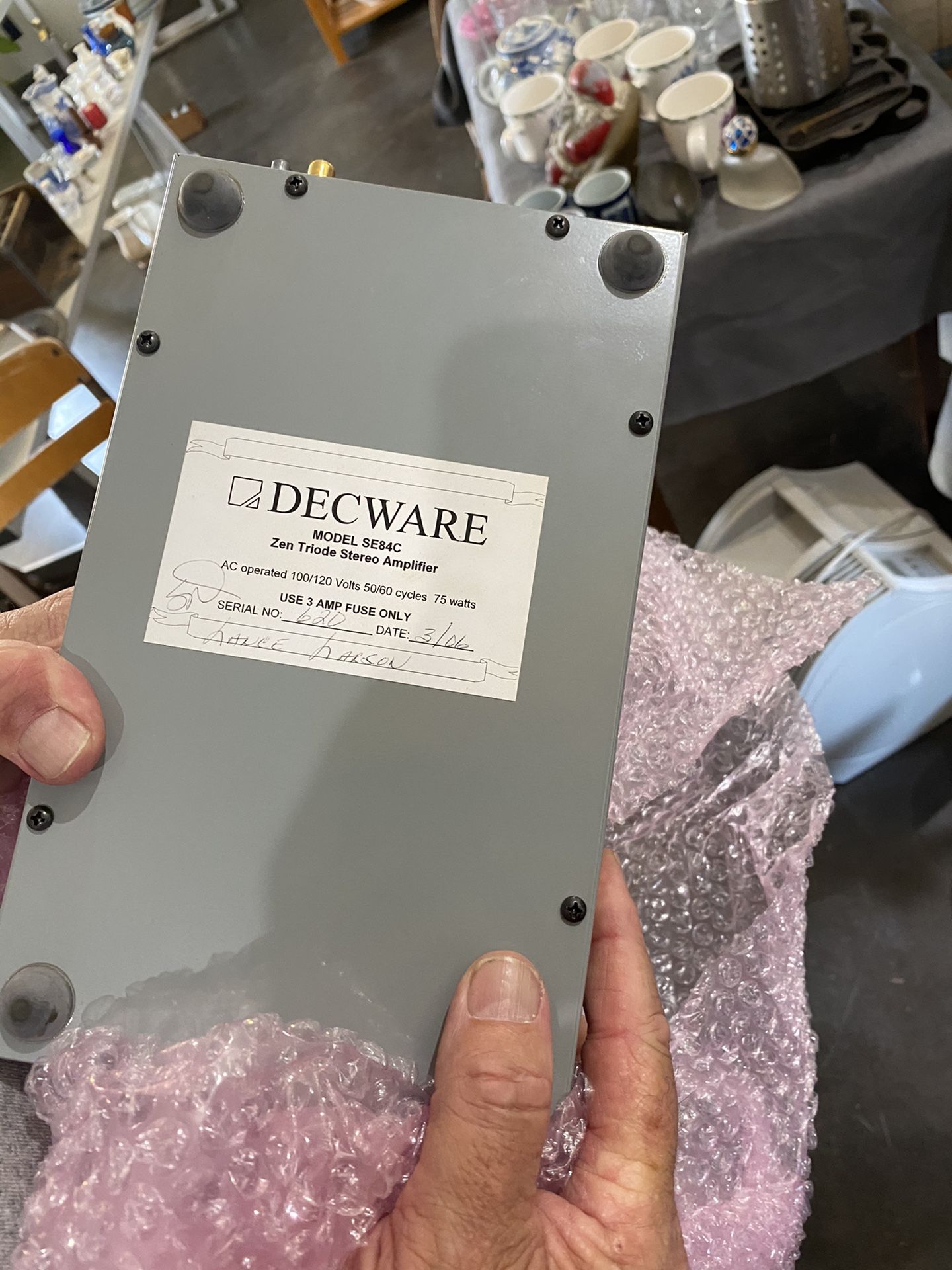 Decware Amplifier