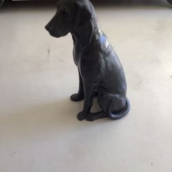 Black Lab Statue