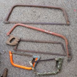 Lot Of Vintage Saws
