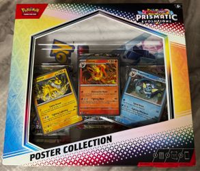 Pokémon Scarlet & Violet Prismatic Evolutions Poster Collection