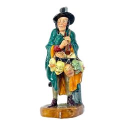ROYAL DALTON VINTAGE FIGURINE - “THE MASK SELLER”