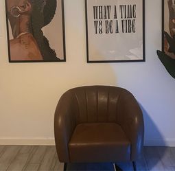 Modern Taupe Chairs (2)