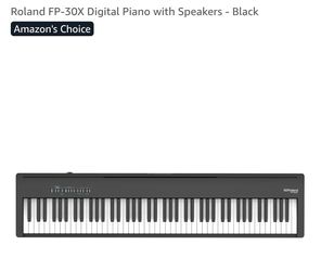 Roland FP-30x Piano and Extras