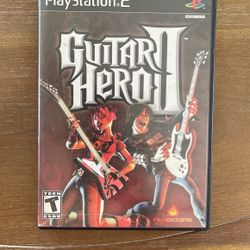 Sony PlayStation Ps2 Guitar Hero 2