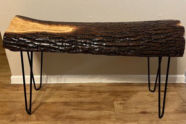 Live Edge Bench