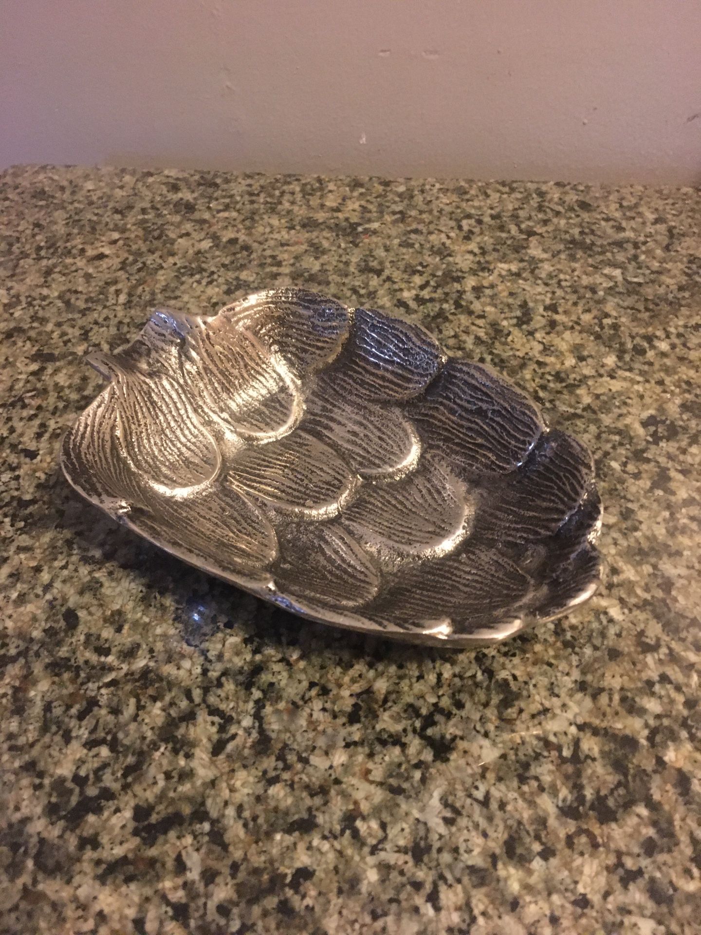 Metal Artichoke Dish