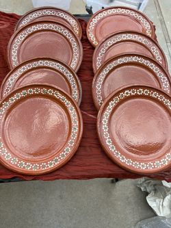 Barro clay mexican plates