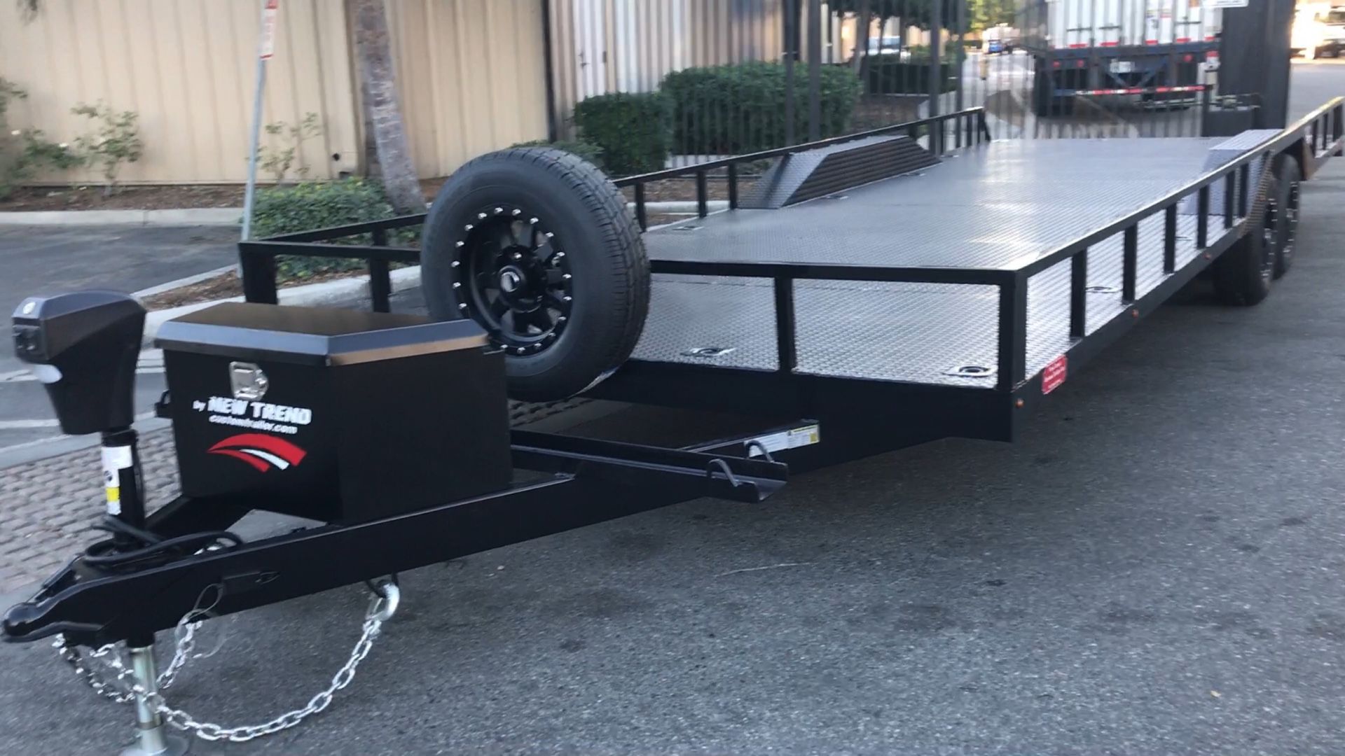 Custom Built Car Hauler Trailers