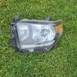 2014-2021 Toyota Tundra Left Side Halogen Headlight with LED DRL OEM