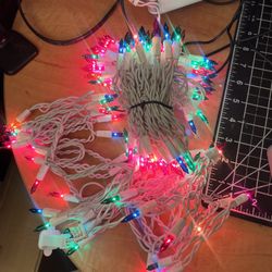 🎄✨ White-Wire Multi-Color Christmas Lights – Bright, Beautiful & Ready to Use! ✨🎄 📍 Pickup Location: s. Durango & 215 near IKEA  Add instant holida