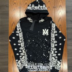Amiri Bandana Hoodie