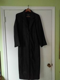 Full-length Leather Coat