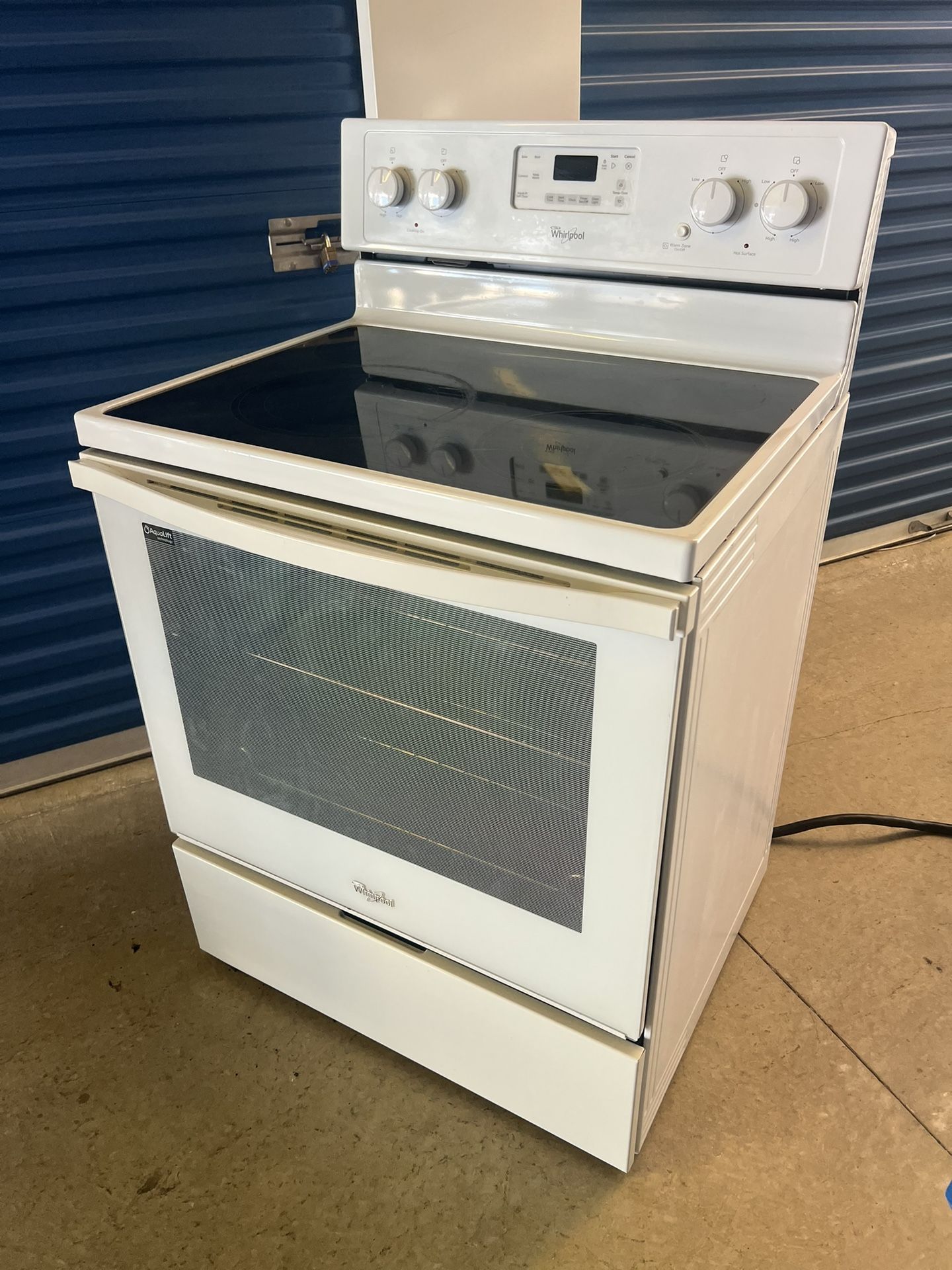Whirlpool 5 Burner Electric Stove