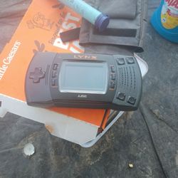 Atari Lynx II portable handheld video game console. 