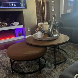 Two Piece Cocktail Table
