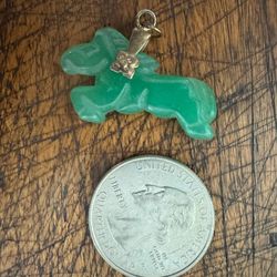 National Green Jade Pendant