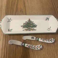 Spode Christmas Tree Mint Tray