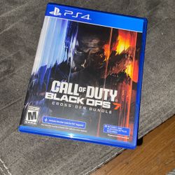 PS4 Black Ops 7 Brand New