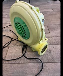 Air blower for kids jumping castles etc.