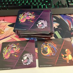 Pokemon ascent heroes tech sticker bulk genger Charizard