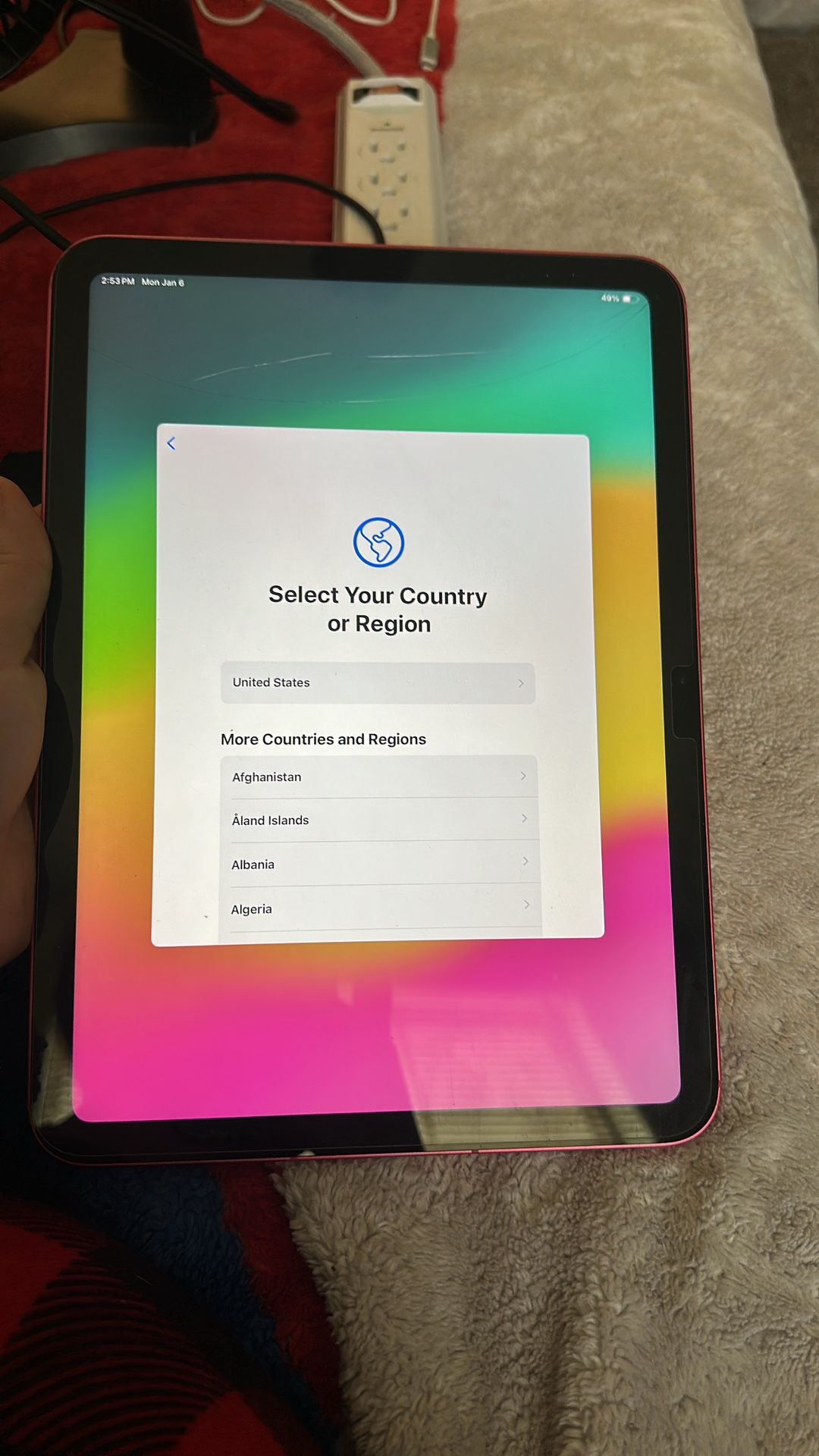 10th Gen Pink iPad