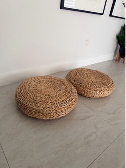 Two Ikea ALSEDA stools
