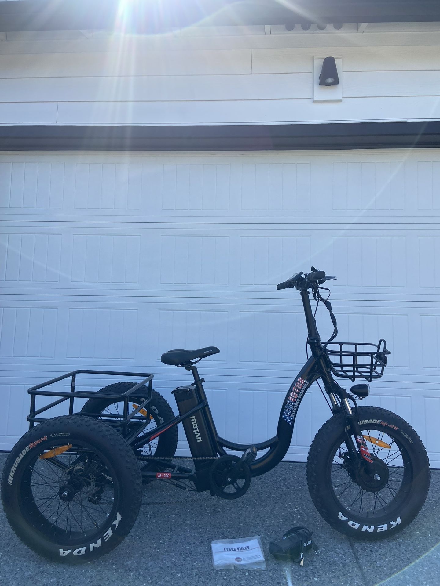 Addmotor Motan M-330 Electric Trike β 500W β Low Miles β Excellent Condition Tricycle