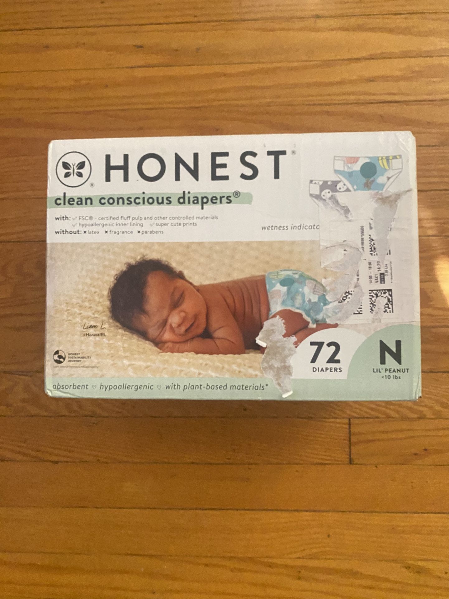 Honest Newborn Diapers