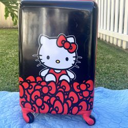 Hello Kitty Authentic Sanrio Luggage Travel Suitcase 