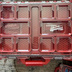 PACKOUT 11-Compartment Impact Resistant Portable Small Parts Organizer