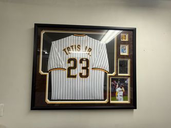 Fernando Tatis Jr. #23 Signed Framed Jersey