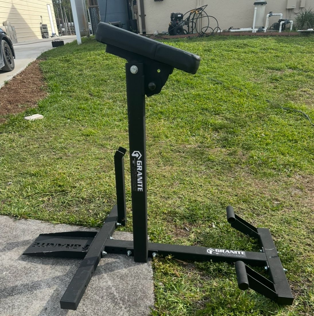 Granite Chest Supported Row Bench