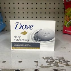 Dove Deep Exfoliating Charcoal Powder & Glycerin Soap 3.75OZ