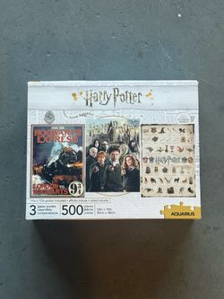 Harry Potter 3 piece puzzle set (check description)