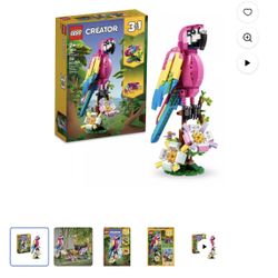 Lego Exotic Pink Parrot