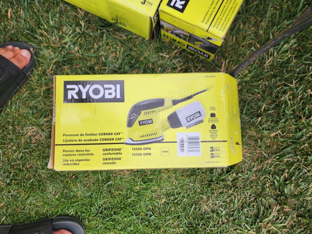 Ryobi Electric Sander $35 New In. Box