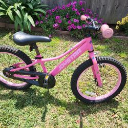 Girls Pink Bicycle 