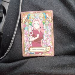 Sakura Naruto Trading Card