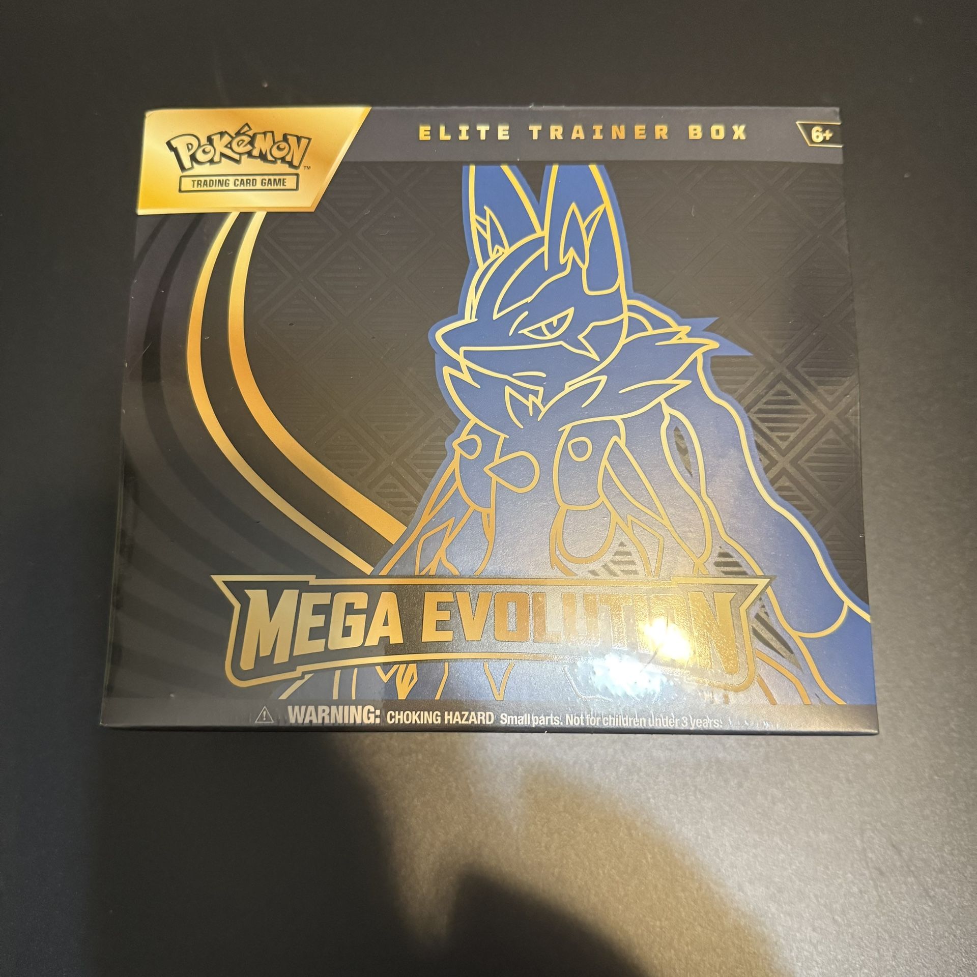 Pokemon Trading Card Game - Mega Evolutions - ELITE TRAINER BOX WITH LUCARIO ART (SEALED)