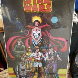 Star Wars Poster Retro Design