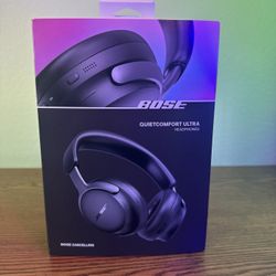 Bose QuietComfort Ultra Over-Ear Headphones Black, Wireless, Bluetooth BrandNew